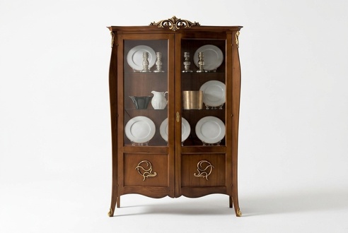 Vitrine Glas Schrank Kommode Schränke Italien Möbel