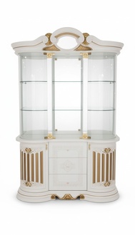Vitrine Holz Schrank Klassische Vitrinen Holz Schränke Design Wohnzimmer Glas