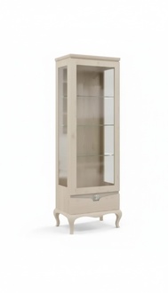 Vitrine Italienische Luxus Möbel Vitrinen Anrichte Schrank Glas Design