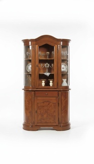 Vitrine Italienische Möbel Vitrine Wohnzimmer Sideboard Anrichte Glas Schränke