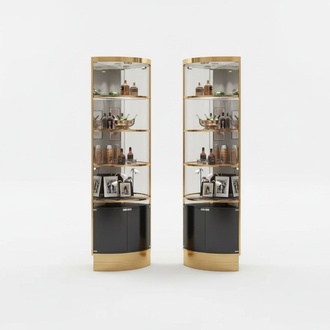 Vitrine Weinvitrine Weinlagerregal Weinschrank Weinmöbel Weinregalvitrine