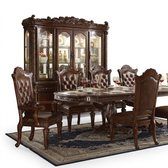 Vitrinen Glas Bar Schrank Haus Barock Schränke Wand Regal Holz Vitrine Möbel neu