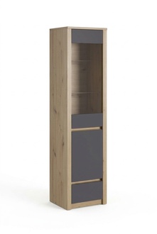Vitrinen Regale Holz Schränke Wohnzimmer Vitrine Schrank Kommode Glas Regal Neu!