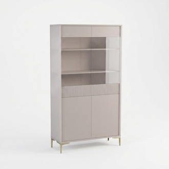 Vitrinenschrank Anrichte Vitrine Glasvitrine Schrank Standvitrine Regal