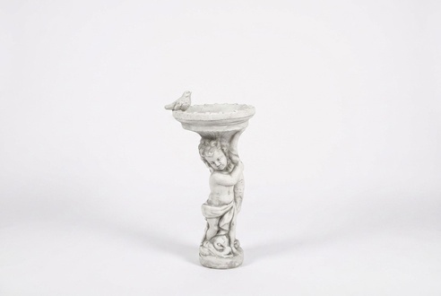 Vogel Tränke Skulptur Design Figur Statue Garten Figuren Statuen Skulpturen
