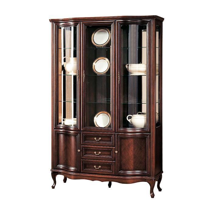Klassische Vitrine Schrank Italienische Möbel Vitrinenschrank Vitrinen Neu W-W3