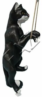 Design Katze Figur Garten Statue Skulptur Figuren Skulpturen Dekoration