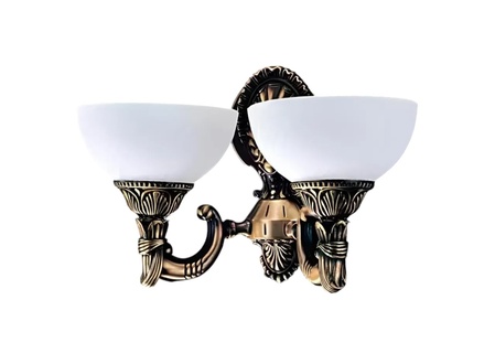 Wandlampe Wandleuchten Art Wandleuchte Lüster Wand Lampen Weiß Glas