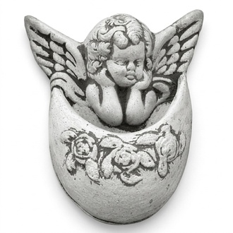 Wandrelief Steinplatte Bild Azteken Engel Antil Relief Steinguss Wand Bilder