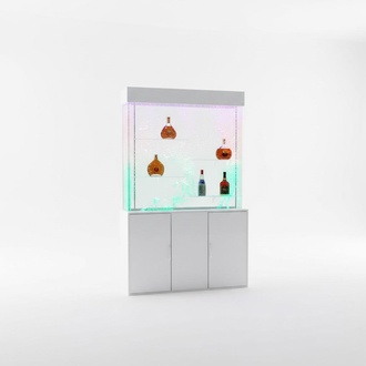 Wasser Wand Water Wall Säule Unterschrank Trennwand Ragal Vitrine