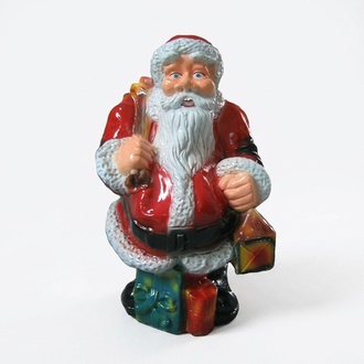 Weihnachtsmann Figur Statue Deko Figuren Dekoration Nikolaus Skulptur