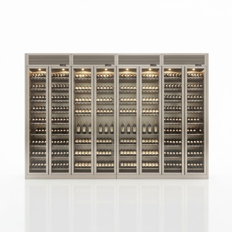 Weinkühlschrank Weinlagerregal Design-Weinschrank Weinhalter Flaschenregal