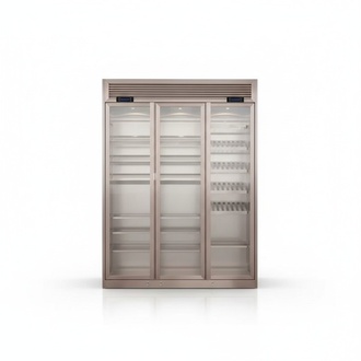 Weinkühlvitrine Temperierter-Weinschrank Weinkühlgerät Weinlagerschrank