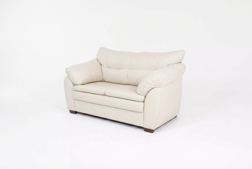 Weiße Designer Zweisitzer Couch Luxus Büromöbel Polstermöbel Modern