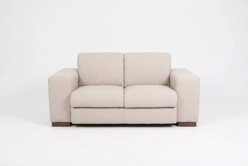Weißer Zweisitzer Luxus Couch Moderne Arbeitszimmermöbel Stil Sofas
