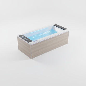 Whirlpool Blubberbad Hydromassagewanne Badewanne Whirlwanne 186x122 cm