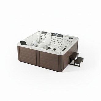 Whirlpool Blubberbad Hydromassagewanne Spa-Bad Whirlwanne 200x200cm