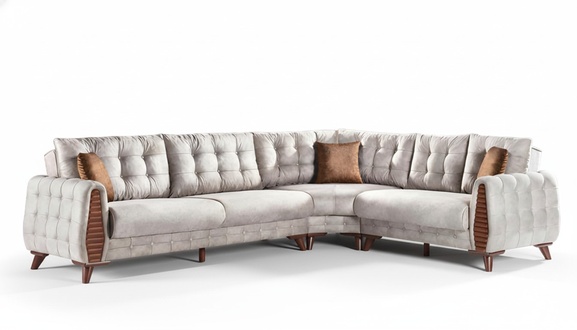 Wohnlandschaft Eckcouch Polsterecke Ecklounge Ecksofa Design Sofa Couch 325x255