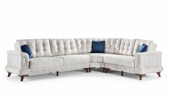 Wohnlandschaft Eckcouch Polsterecke Ecklounge Ecksofa Design Sofa Couch 335x265