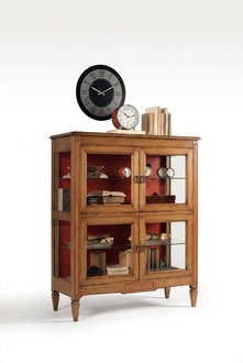 Wohnzimmer Anrichte Glas Schrank Vitrine Esszimmer Holz Schränke Möbel