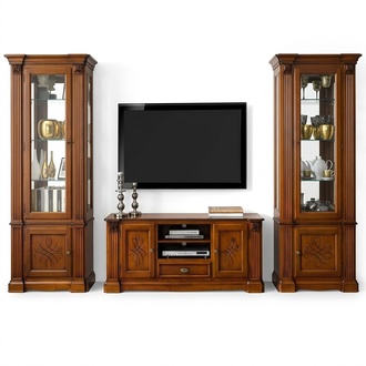 Wohnzimmer Antik Stil Holz Kommode rtv schrank tv Italienische Barock Stil Möbel