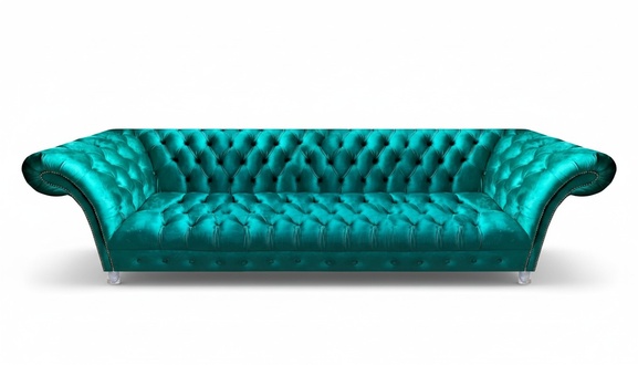 Wohnzimmer Chesterfield Textil Sofa Viersitzer Sitzmöbel Neu Couch Einrichtung