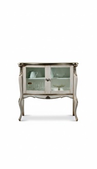 Wohnzimmer Italienische Möbel Klassische Barock Kommode Holz Sideboard Luxus