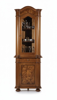 Wohnzimmer Möbel Glasschrank Vitrine Holz Vitrinen Glas Schrank Schränke Regale