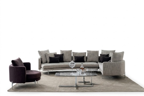 Wohnzimmer Set 4+3+1 Sitzer modern 3tlg Sofagarnitur Sitzpolster Möbel