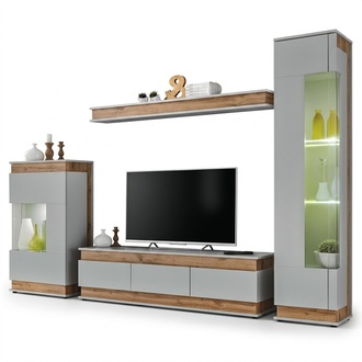 Wohnzimmer Set TV Ständer Neu Regal Luxus Möbe Modern Design Wohnwand