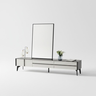 Wohnzimmer Sideboard Holz Modern Möbel Lowboard rtv tv Schrank Möbel