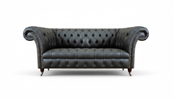 Wohnzimmer Sofa Dreisitzer Luxuriöse Moderne Sofas Grau Couch Chesterfield