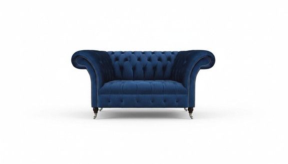 Wohnzimmer Sofa Zweisitzer Couch Designer Polstermöbel Chesterfield