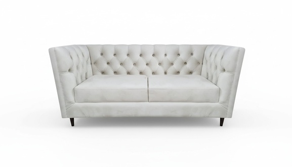 Wohnzimmer Sofa Zweisitzer Couch Leder Sofas Polstermöbel Chesterfield Set