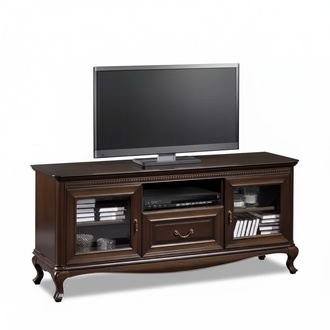 Wohnzimmer TV Staender Modern Fernseher Ständer Massivholz Schrank Möbel