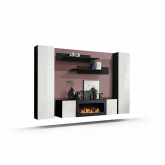 Wohnzimmermöbel Komplett Wohnwand Sideboard Wandregale Luxus Einrichtung