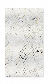Wohnzimmerteppich Bodenbelag Kunstteppich Teppich Weiß Gold Kurzflor Teppiche