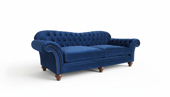 XXL Big sofa Couch Chesterfield Designer Couchen Sofa Textil Stoff Garnituren