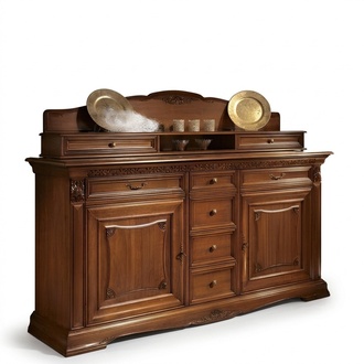 xxl Buffet Kommode Kommoden Schrank Barock Rokoko Anrichte Konsole Regal Massivholz