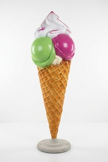 XXL Eis Diele Werbung Aufsteller Figur Garten Dekoration Deko Deko Laden