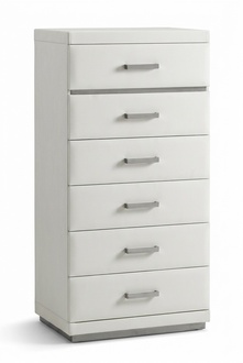 XXL Leder Sideboard Kommode 6 Schubladen Schränke Schrank Kommoden Hochschrank