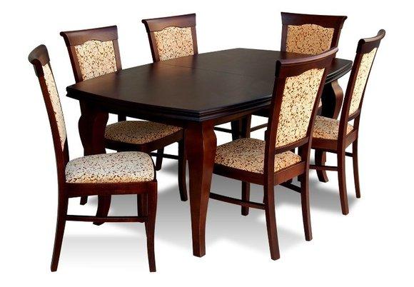 Essgruppe Esstisch Tisch mit 6 x Stühlen Model Z11