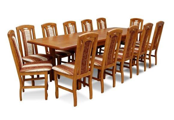 Essgruppe Esstisch Tisch mit 12 x Stühlen Model Z18