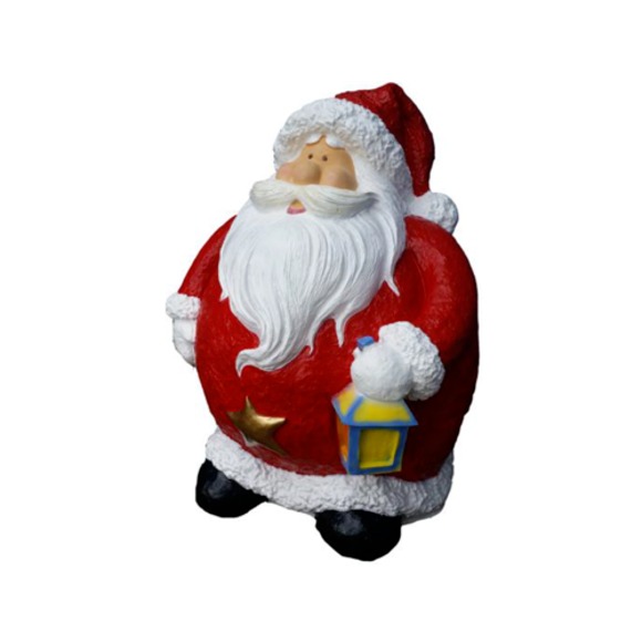 Weihnachtsmann Figur Statue Deko Figuren Dekoration Nikolaus Skulptur