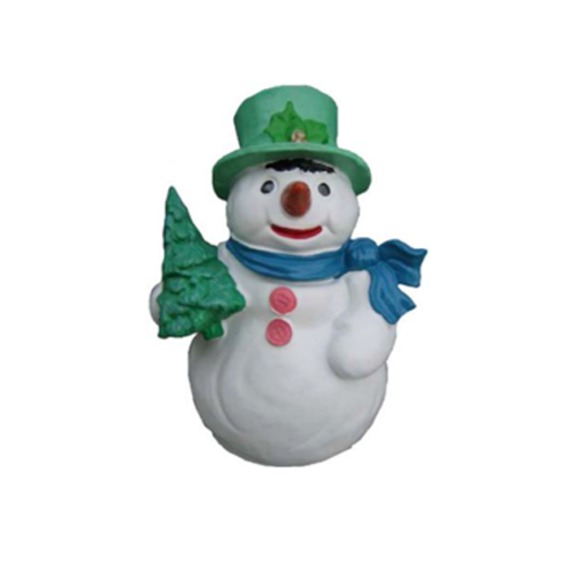 Schneemann Figur Statue Deko Figuren Deko 32cm Winter Neu Statuen