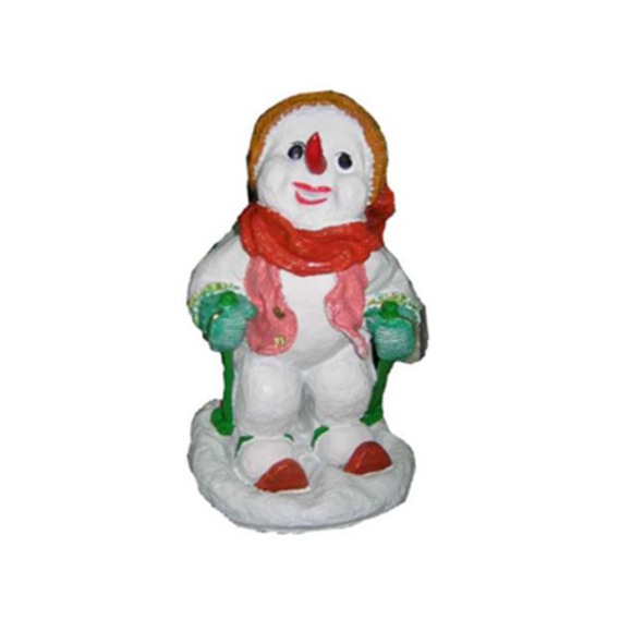 Schneemann Figur Statue Deko Figuren Deko Skulptur 41cm Winter Neu