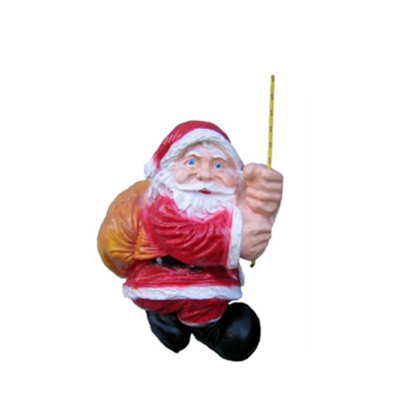 Weihnachtsmann Nikolaus Weihnachts 32cm Dekoration Schlitten Figur