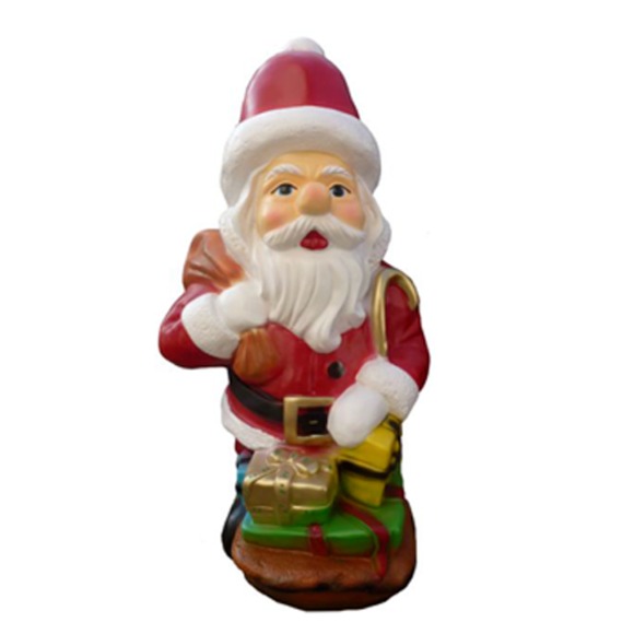 Weihnachtsmann Figur Statue Deko Figuren Dekoration Nikolaus Skulptur