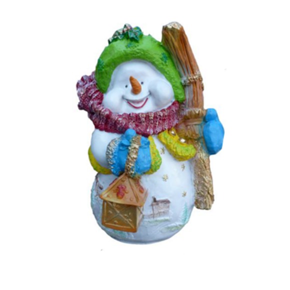 Schneemann Figur Statue Deko Figuren Deko 40cm Winter Neu Statuen Neu