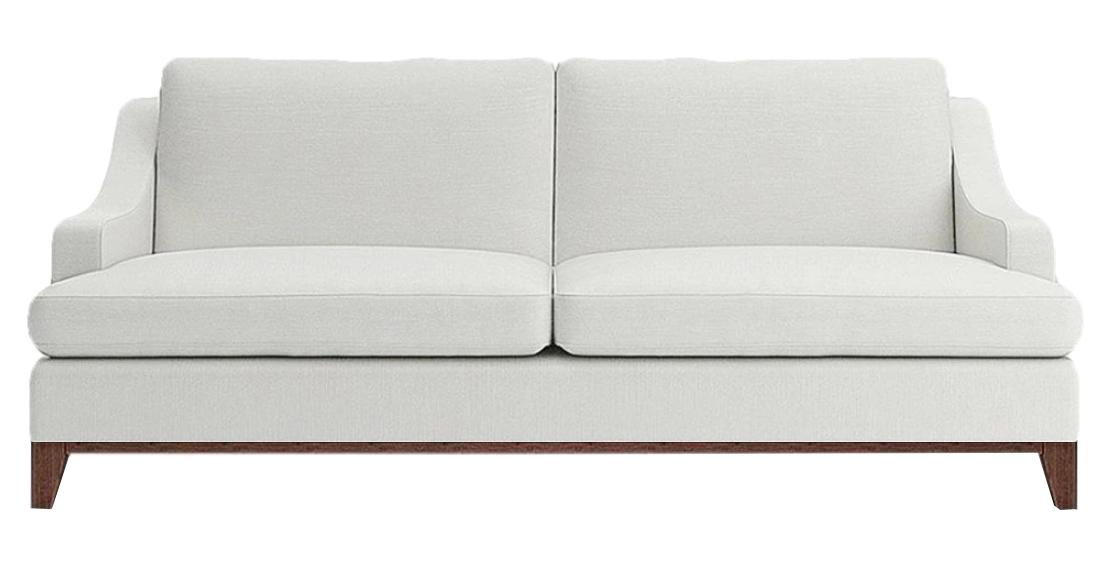 Modern Weiß Sofa Zweisitzer Couch Wohnzimmer Sofas Einrichtung Neu
